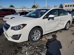 Subaru Impreza salvage cars for sale: 2015 Subaru Impreza Premium