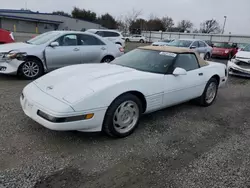 Chevrolet Corvette Vehiculos salvage en venta: 1991 Chevrolet Corvette