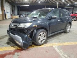 Acura salvage cars for sale: 2009 Acura MDX