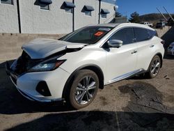 Salvage cars for sale at Albuquerque, NM auction: 2021 Nissan Murano Platinum