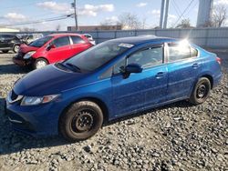 Salvage cars for sale at Windsor, NJ auction: 2015 Honda Civic LX