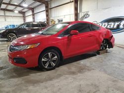 Salvage cars for sale at Haslet, TX auction: 2015 Honda Civic EX