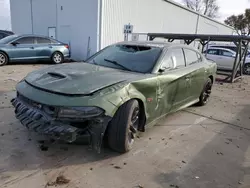 Dodge salvage cars for sale: 2021 Dodge Charger Scat Pack