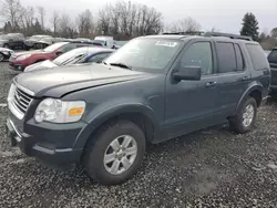 Salvage cars for sale at Portland, OR auction: 2010 Ford Explorer XLT