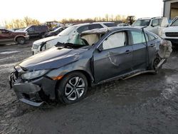 Salvage cars for sale from Copart Duryea, PA: 2016 Honda Civic LX