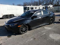 Salvage cars for sale at Rogersville, MO auction: 2016 Honda Civic EX