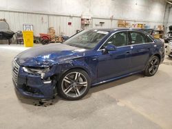 Salvage cars for sale from Copart Milwaukee, WI: 2018 Audi A4 Premium Plus