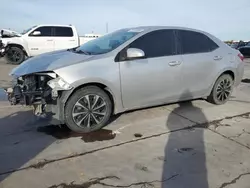 Toyota salvage cars for sale: 2017 Toyota Corolla L