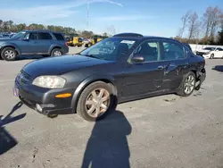 Vehiculos salvage en venta de Copart Dunn, NC: 2002 Nissan Maxima GLE