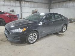 Salvage cars for sale from Copart Des Moines, IA: 2019 Ford Fusion SE