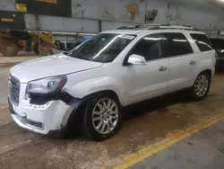 Salvage cars for sale from Copart Mocksville, NC: 2016 GMC Acadia SLT-1