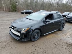 Salvage cars for sale at Cookstown, ON auction: 2020 Toyota Corolla SE