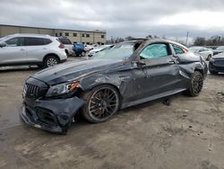 Vehiculos salvage en venta de Copart Wilmer, TX: 2020 Mercedes-Benz C 63 AMG