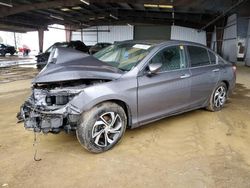 Salvage cars for sale at auction: 2016 Honda Accord LX