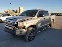 Salvage trucks for sale at New Orleans, LA auction: 2016 Toyota Tundra Crewmax SR5