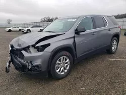 Salvage cars for sale at Anderson, CA auction: 2019 Chevrolet Traverse LS