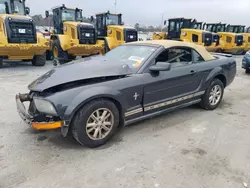 Salvage cars for sale at Dunn, NC auction: 2007 Ford Mustang