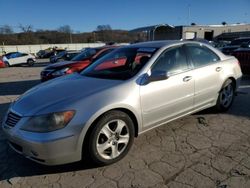 Salvage cars for sale at Lebanon, TN auction: 2005 Acura RL