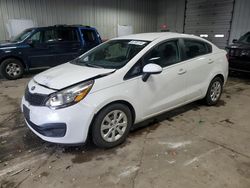 Salvage cars for sale at Franklin, WI auction: 2015 KIA Rio LX