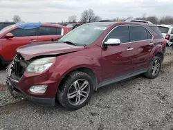 2016 Chevrolet Equinox LTZ en venta en Columbia Station, OH