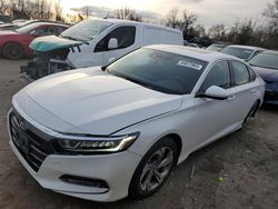 Carros salvage a la venta en subasta: 2018 Honda Accord EX