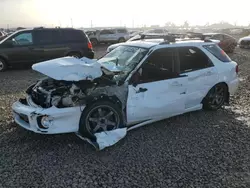 Salvage cars for sale at Magna, UT auction: 2002 Subaru Impreza WRX