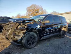 Salvage cars for sale from Copart Chatham, VA: 2020 Ford Explorer Police Interceptor