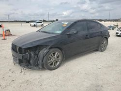 Salvage cars for sale at New Braunfels, TX auction: 2018 Hyundai Elantra SEL