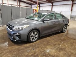 Salvage cars for sale at Pennsburg, PA auction: 2021 KIA Forte FE