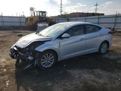 Salvage cars for sale from Copart Chicago Heights, IL: 2015 Hyundai Elantra SE