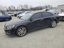 Salvage cars for sale at Spartanburg, SC auction: 2019 Volkswagen Passat Wolfsburg