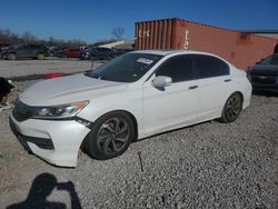 Salvage cars for sale at Hueytown, AL auction: 2016 Honda Accord EXL