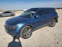 Salvage cars for sale from Copart New Braunfels, TX: 2018 Volkswagen Tiguan SEL Premium