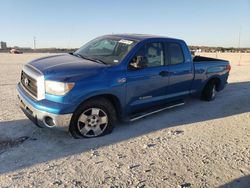 Salvage cars for sale from Copart New Braunfels, TX: 2007 Toyota Tundra Double Cab SR5