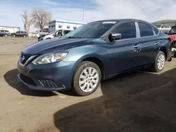 Salvage cars for sale at Albuquerque, NM auction: 2017 Nissan Sentra S