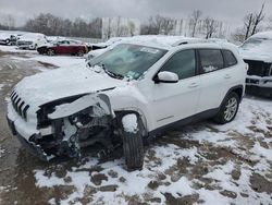 Salvage cars for sale from Copart Central Square, NY: 2015 Jeep Cherokee Latitude