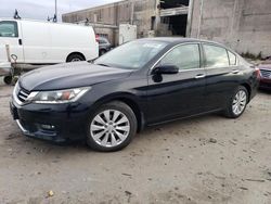 Salvage cars for sale at Fredericksburg, VA auction: 2015 Honda Accord EXL