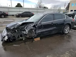 Salvage cars for sale at Littleton, CO auction: 2007 Infiniti G35