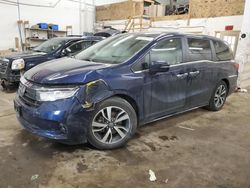 Honda Vehiculos salvage en venta: 2021 Honda Odyssey Touring