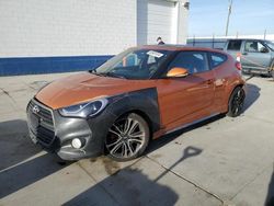 Salvage cars for sale at Farr West, UT auction: 2016 Hyundai Veloster Turbo