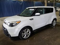 Salvage cars for sale at Woodhaven, MI auction: 2015 KIA Soul +