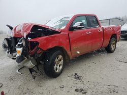 Salvage cars for sale at Wayland, MI auction: 2019 Dodge RAM 1500 BIG HORN/LONE Star