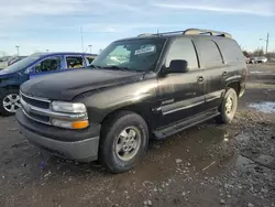 Salvage cars for sale from Copart Indianapolis, IN: 2002 Chevrolet Tahoe K1500