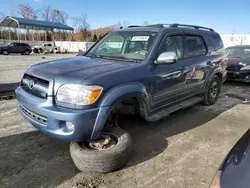 Salvage cars for sale at Spartanburg, SC auction: 2007 Toyota Sequoia Limited