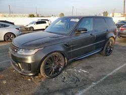 Salvage cars for sale at Van Nuys, CA auction: 2020 Land Rover Range Rover Sport P525 HSE