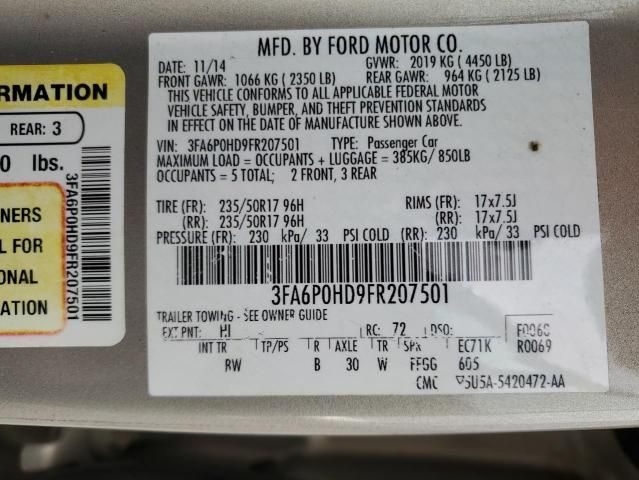 2015 Ford Fusion SE