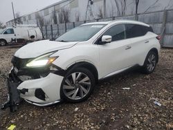 Nissan Murano salvage cars for sale: 2020 Nissan Murano SL