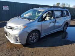 Salvage cars for sale at Finksburg, MD auction: 2018 Toyota Sienna XLE