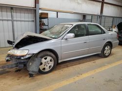 Salvage cars for sale at Mocksville, NC auction: 2001 Honda Accord EX