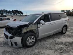 Salvage cars for sale at auction: 2018 KIA Sedona LX